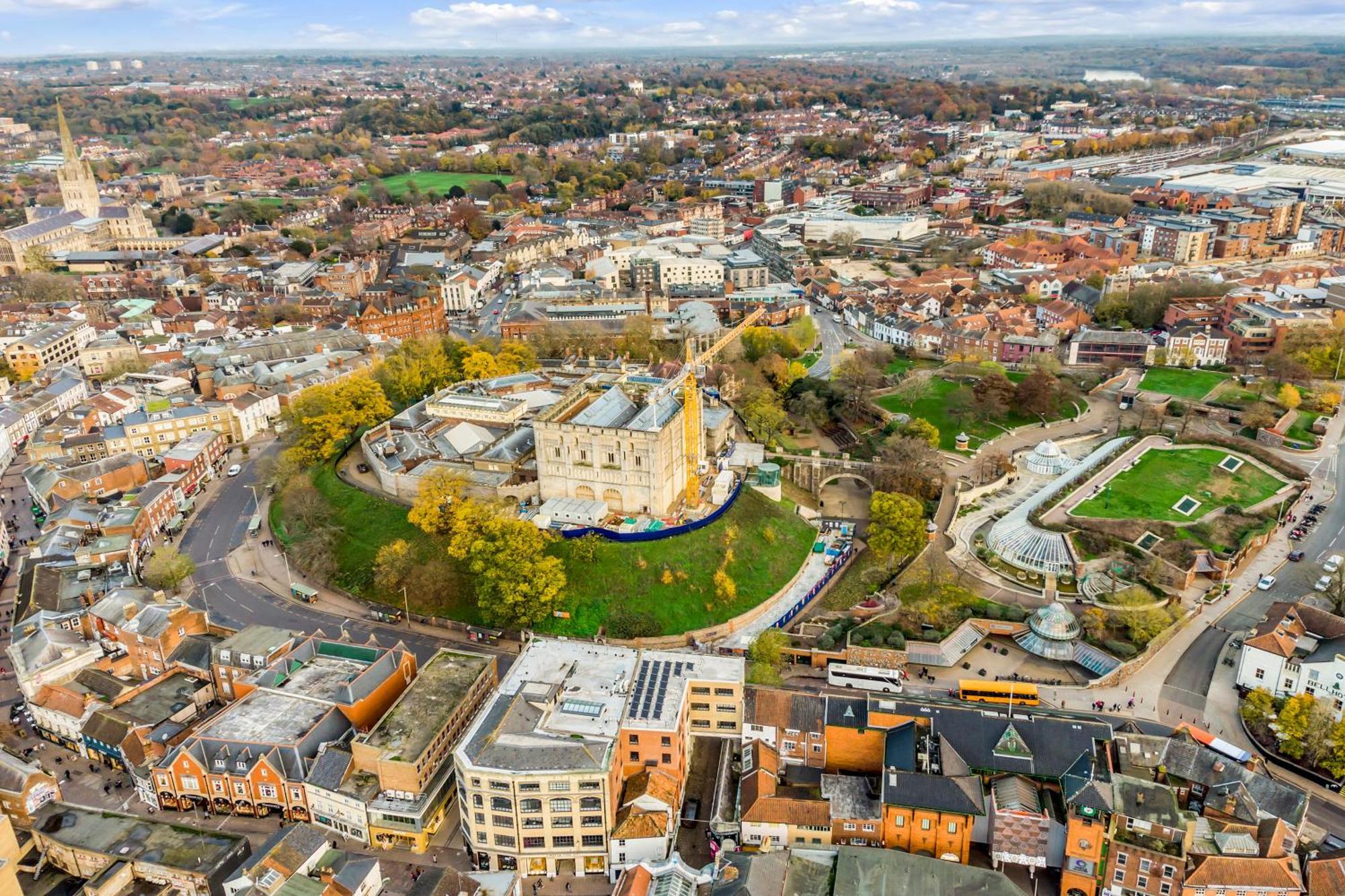 Furnished Modern Flat Overlooking Norwich Castle Eksteriør bilde